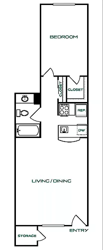 Floor plan 1/1