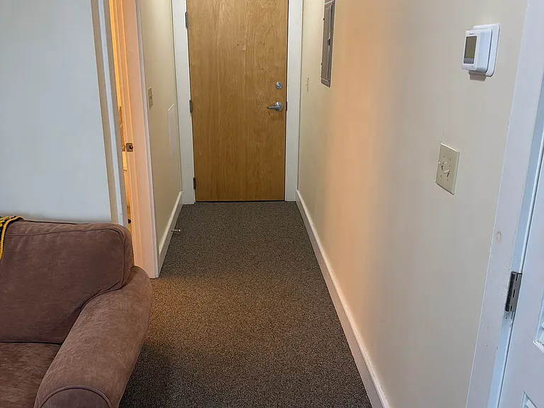 View of apartment entrance