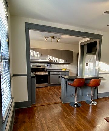 Kitchen View from Dining Room
