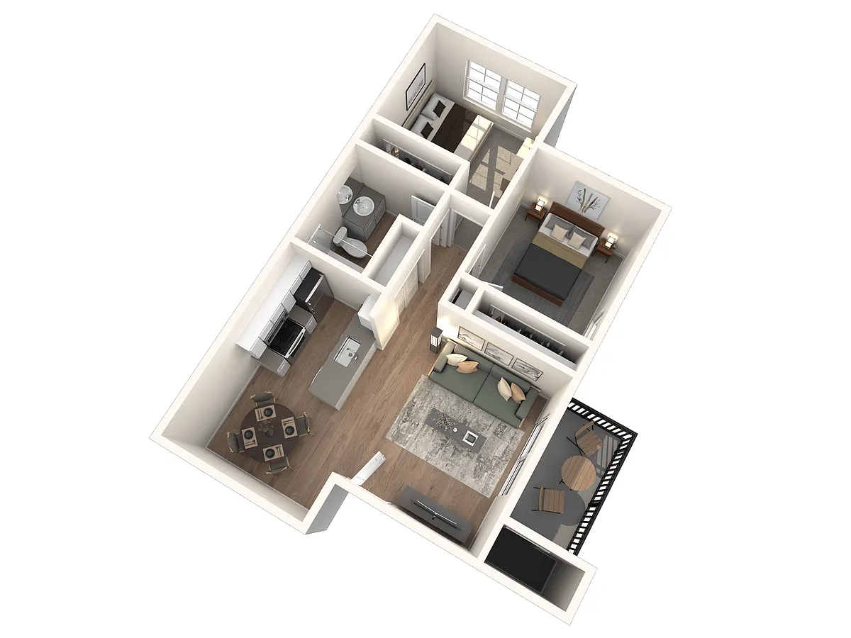 Floor plan B