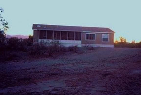 Back view with screened porch