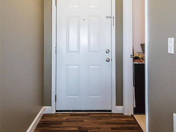 Front door.