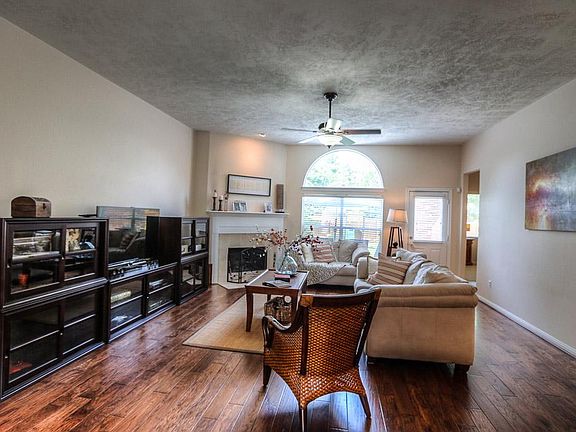 Another angle of the well-laid out living area. Plenty of room for all of your furnishings and electronics!