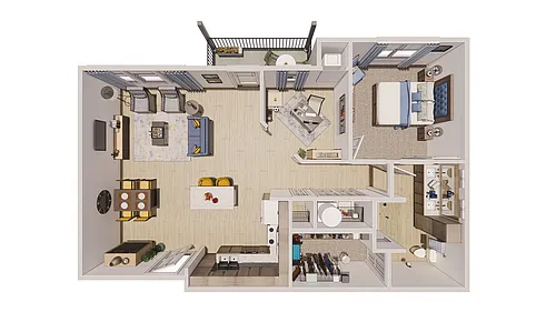 Floor plan Maple
