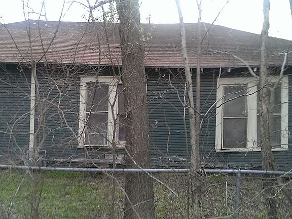 Side view of the main house