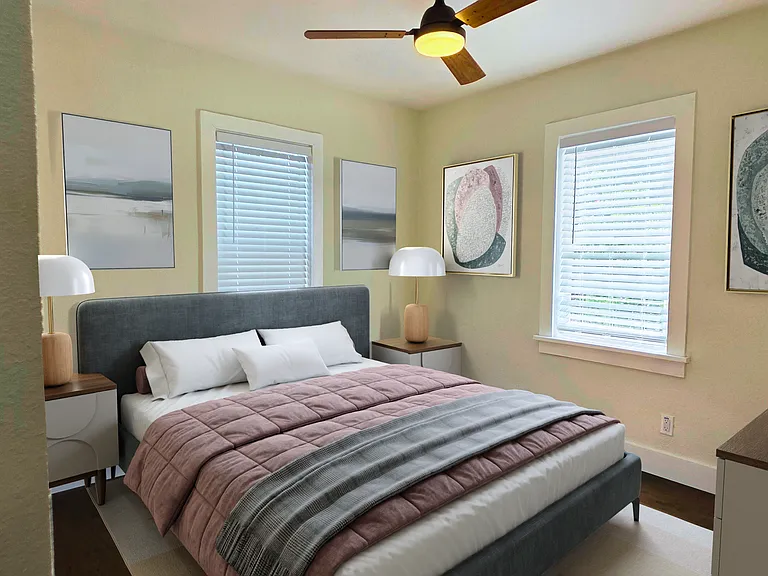 Master Bedroom - Virtually Staged