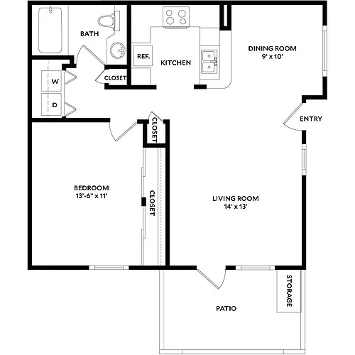 Floor plan Plan 1D