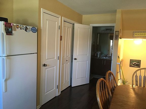 Pantry and coat closet