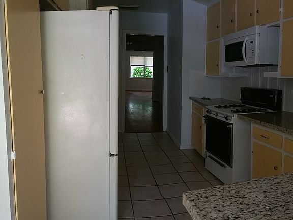 View from kitchen door