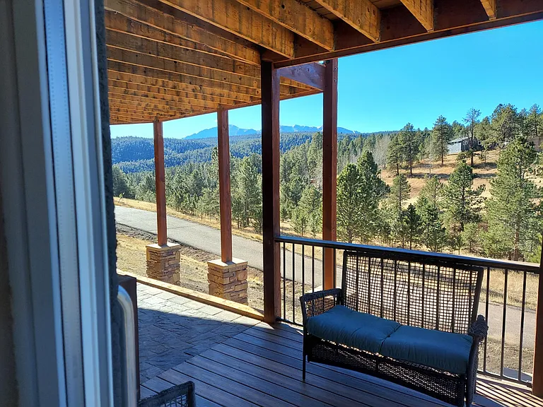 Private Trek Deck and entrance.
