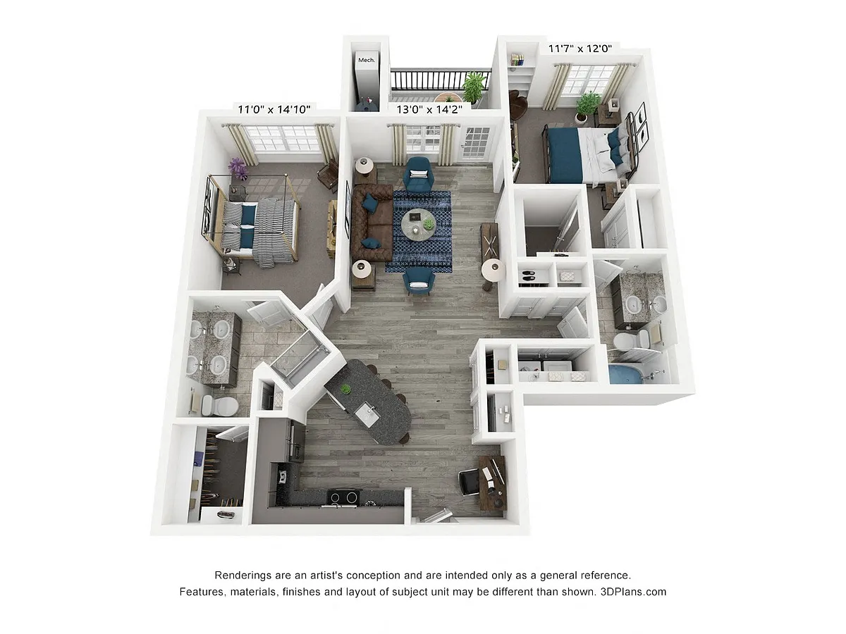 Floor plan Preserve
