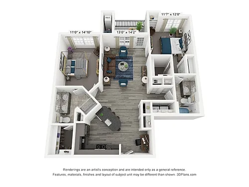 Floor plan Preserve