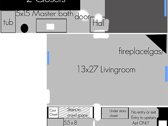 First floor - floor plan