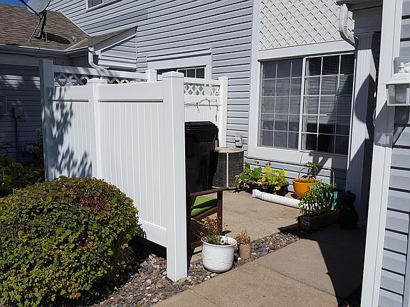 Private patio area