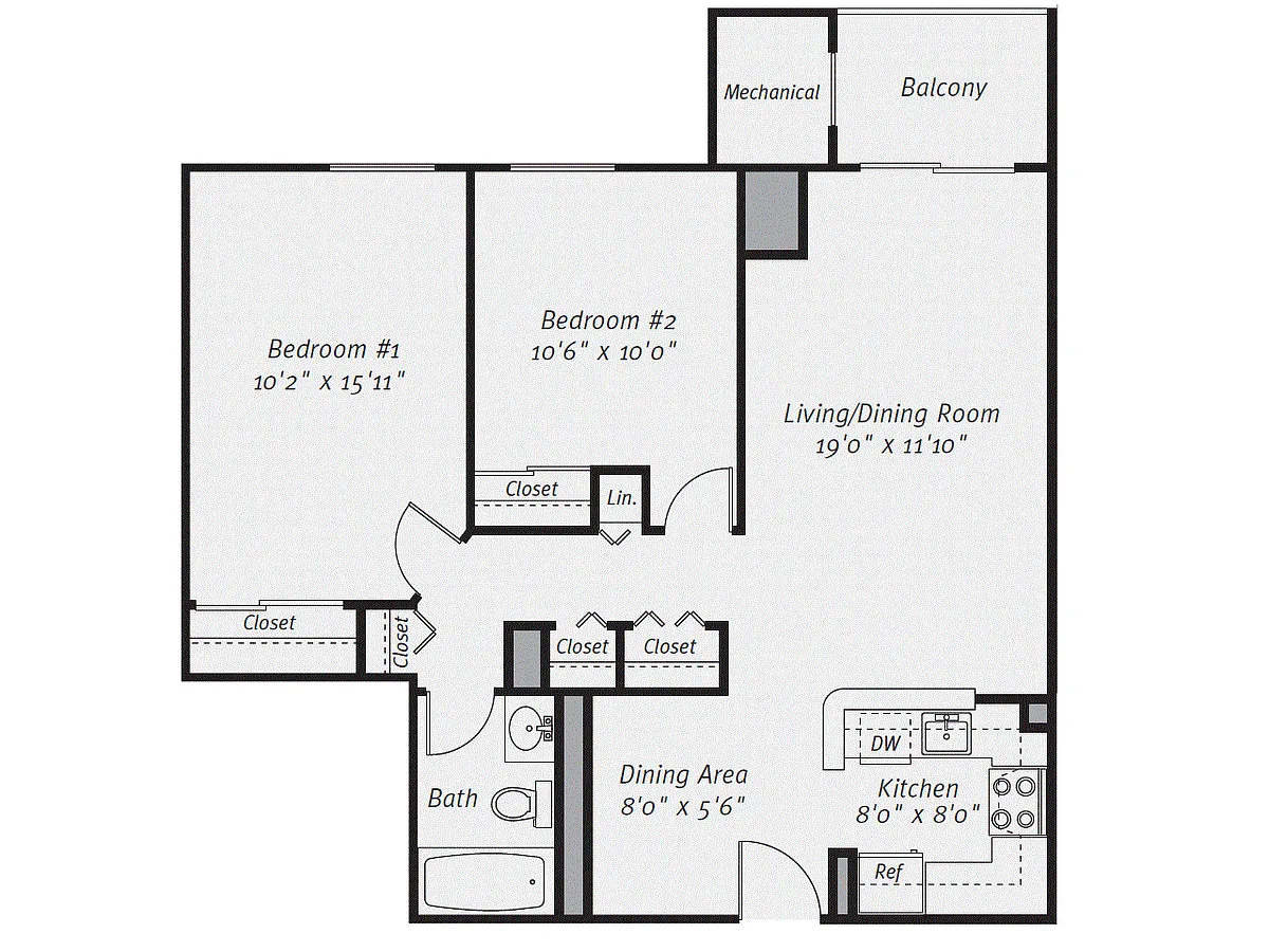 Floor plan B3