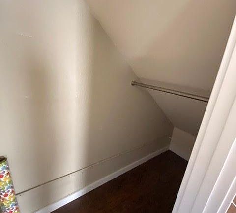 Closet/storage underneath the stairs.