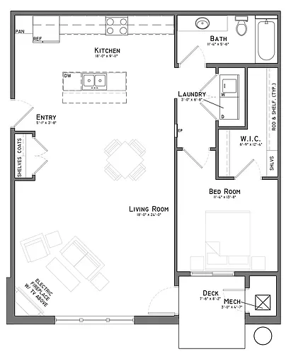 Floor plan Prairie