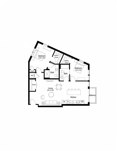 Floor plan B8B