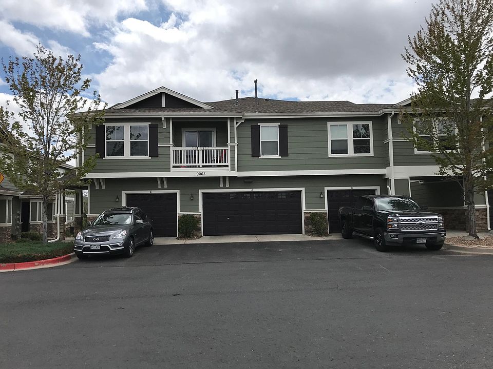 Front View and Two Car Garage