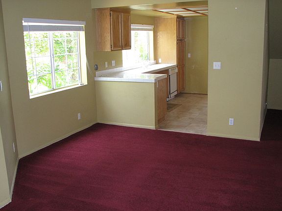 Kitchen view from Fam rm