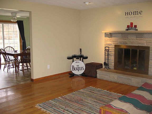 As you enter the front door.