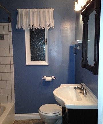 Main floor bathroom completely redo April 2015