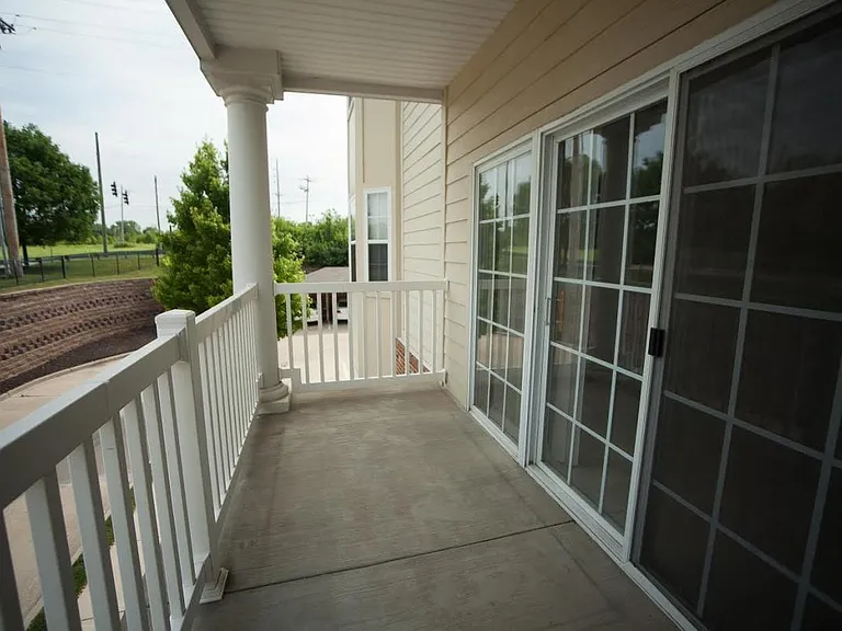 Private patio