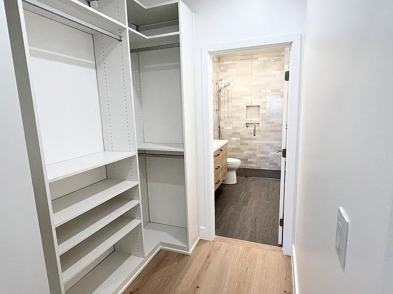 Primary Walk-through Closet