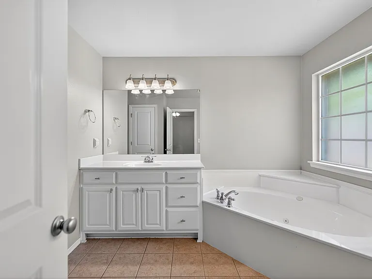 vanity lights have been updated since this photo