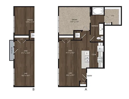 Floor plan A10 B