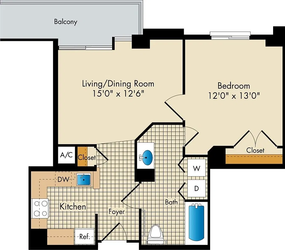 Floor plan Carderock