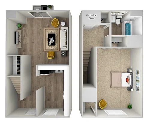 Floor plan Upgraded Cypress