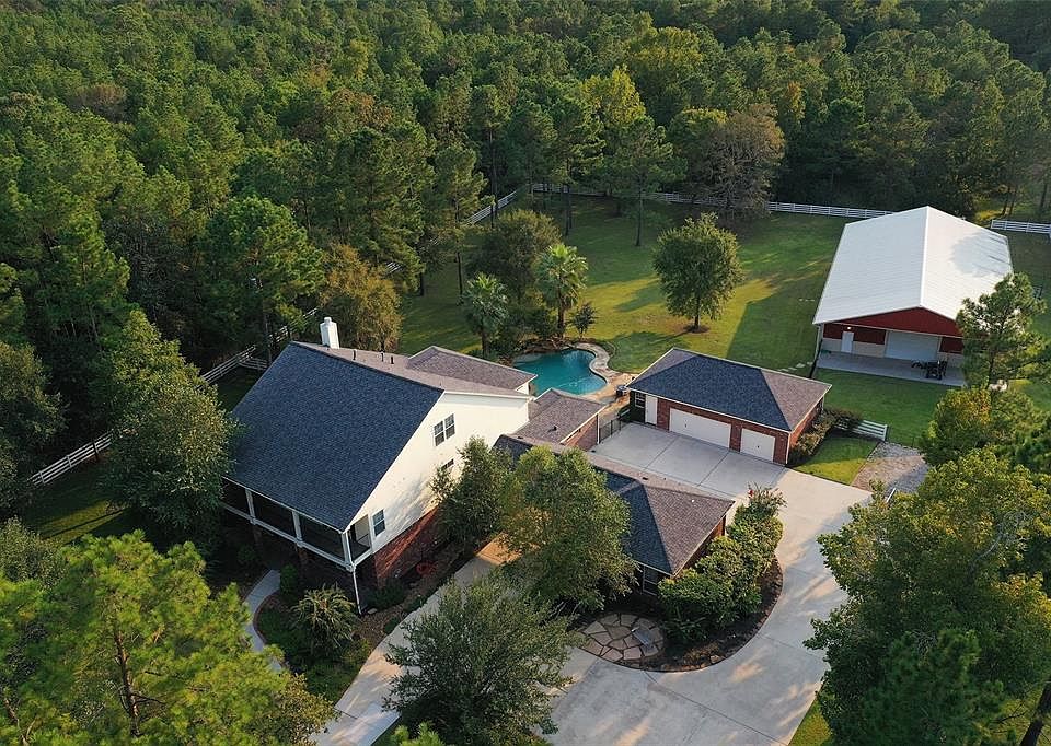 Aerial view of this magnificent gated 5 acre Estate in High Meadow Ranch