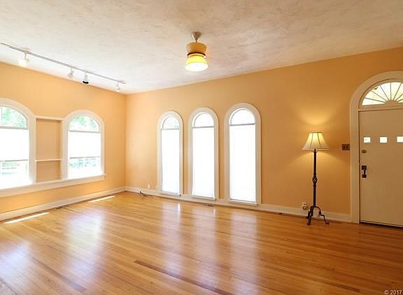 Living Room from Hall to Dining Room and Kitchen