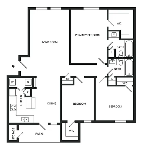 Floor plan Scarlet