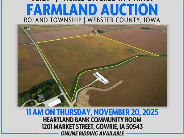 330th Street & Carter Ave, Gowrie, IA 50543