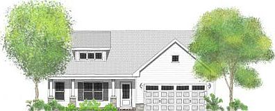 Elevation B at The Landing at Mill Creek