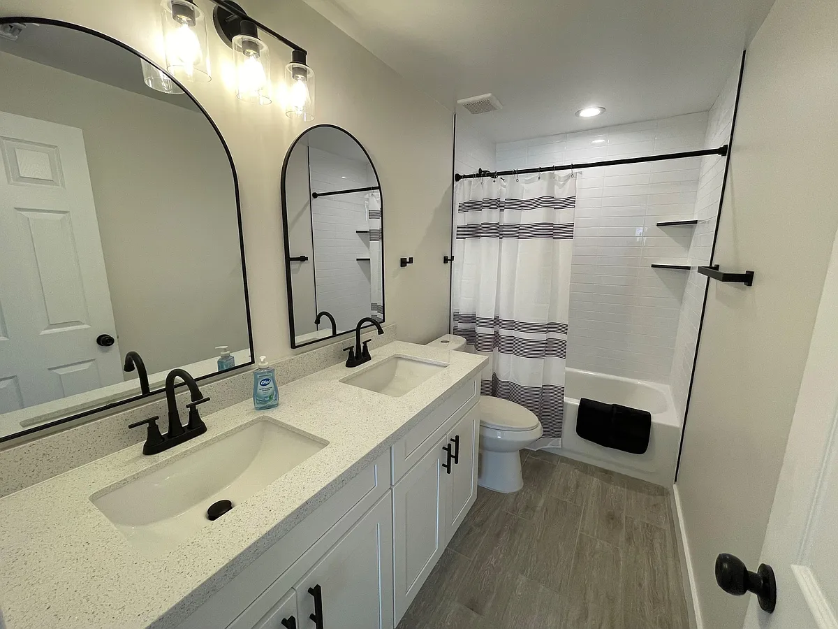 Full Bath with Double sinks - N 56th Ave