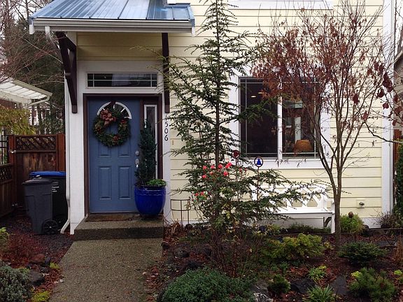 Front door from walk street