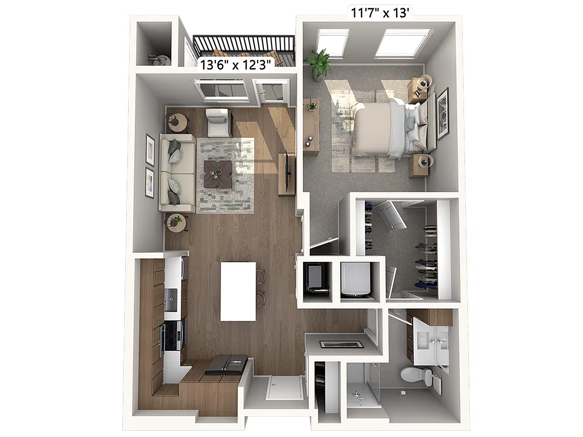 Floor plan A06