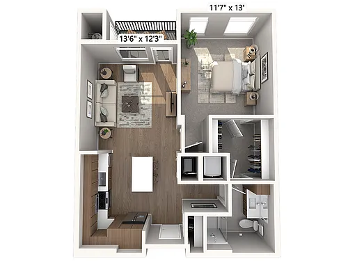 Floor plan A06
