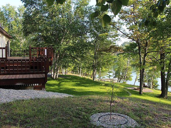 View from side of house