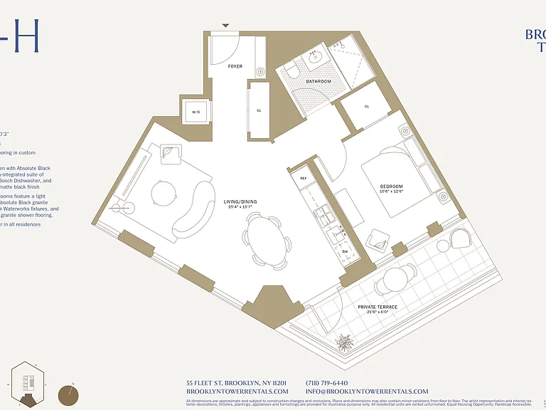 55 Fleet St #45H — Photo 2