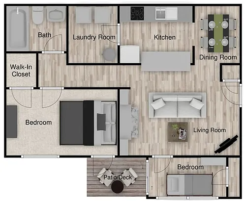 Floor plan Magnolia