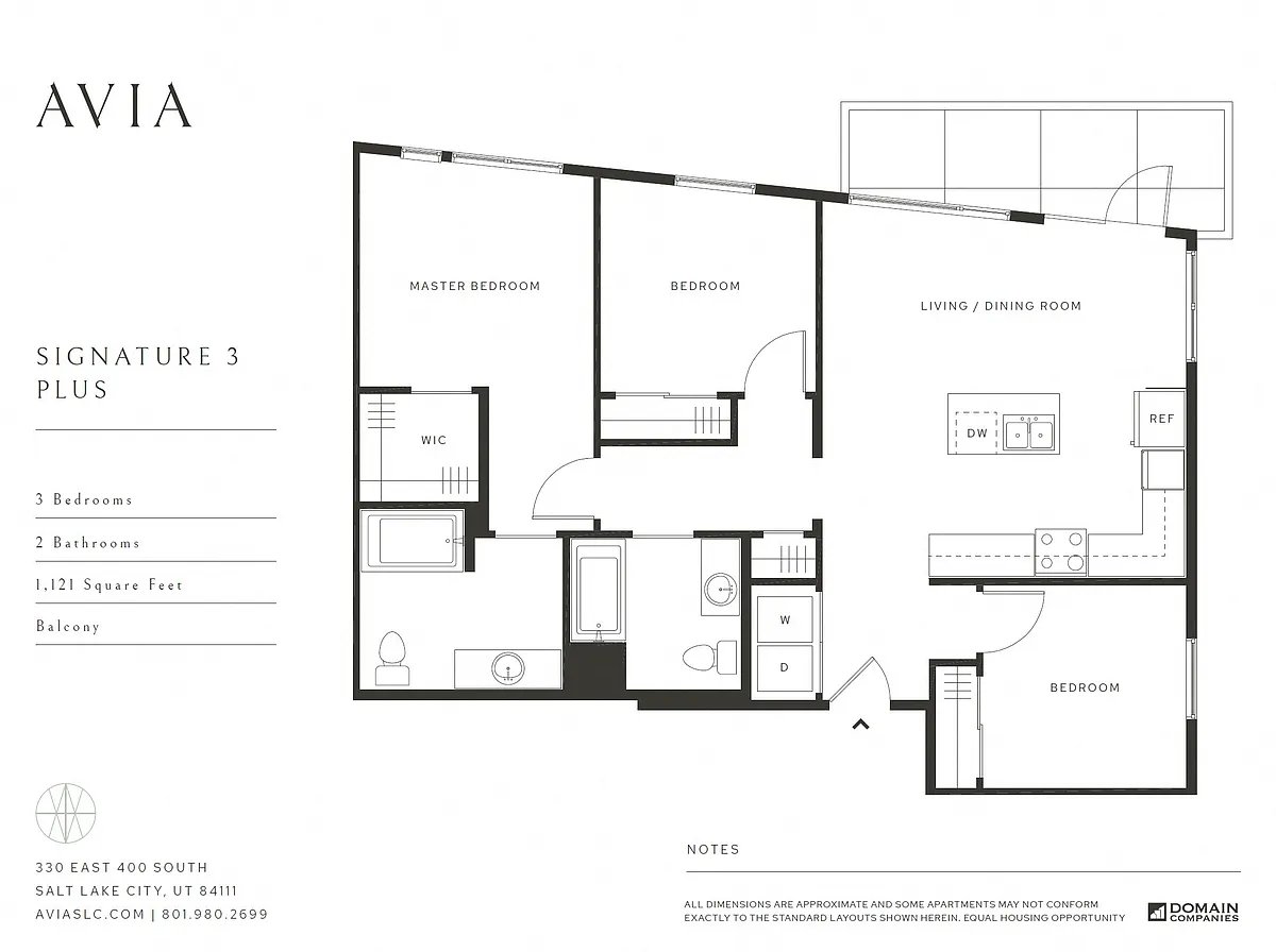 Floor plan Signature 3 Plus