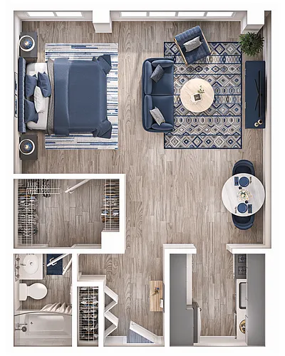 Floor plan S1E