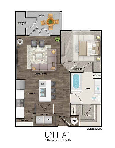 Floor plan A1A