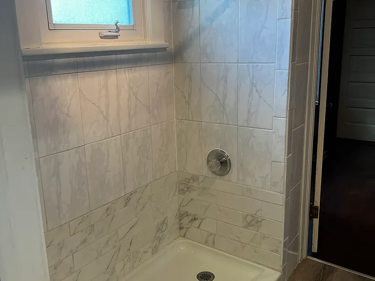 main floor shower