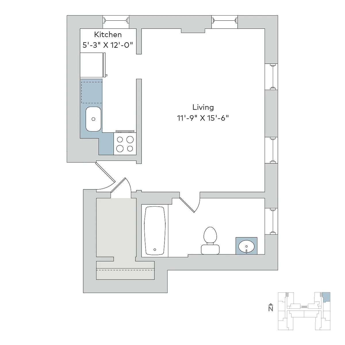 Floor plan delm0bA5
