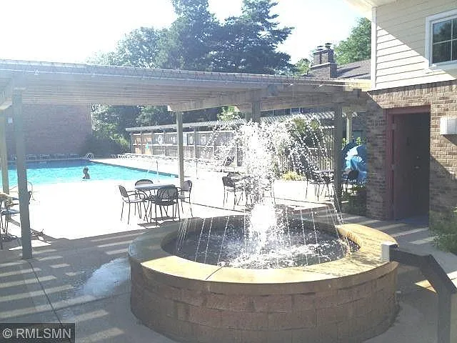 Swimming pool entry.